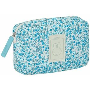 Travel Vanity Case Miffy Garden Turquoise 20 X 13 X 5,5 Cm Travel Vanity Case Miffy Garden Turquoise 20 X 13 X 5,5 Cm