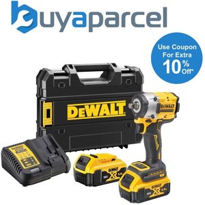 Dewalt 18v Xr Dcf921p2t Brushless 1/2 Compact Torque Wrench Hog Ring 2x 5ah Batt Dewalt 18v Xr Dcf921p2t Brushless 1/2 Compact Torque Wrench Hog Ring 2x 5ah Batt