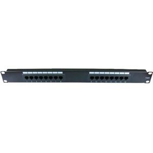 Pro Signal - 16 Port 1u Cat6 Patch Panel Pro Signal - 16 Port 1u Cat6 Patch Panel