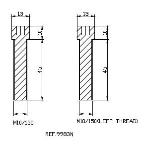 Puig 25532-Adapter Rearview Mirror With Right And Left Screws M10/150 Compatible With Puig 25532-Adapter Rearview Mirror With Right And Left Screws M10/150 Compatible With