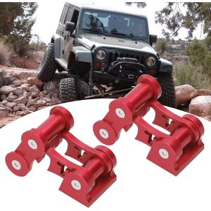 ˇred Hood Latches Kit Engine Bonnet Catch Fit For Jk 2 Door & Unlimited ˇred Hood Latches Kit Engine Bonnet Catch Fit For Jk 2 Door & Unlimited