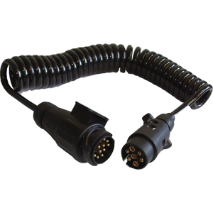 Gwaza 7 Pin <-> 13 Pin Plug Adaptor Converter Cable Lead - Trailer Caravan Light Power Gwaza 7 Pin <-> 13 Pin Plug Adaptor Converter Cable Lead - Trailer Caravan Light Power