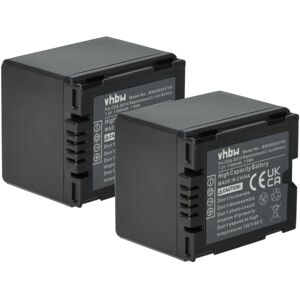Vhbw 2x Battery For Panasonic Pv-Gs70 Pv-Gs55 Pv-Gs50s Vdr-D100 Vdr-D150 1100mah Vhbw 2x Battery For Panasonic Pv-Gs70 Pv-Gs55 Pv-Gs50s Vdr-D100 Vdr-D150 1100mah