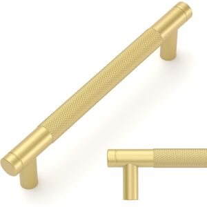 10 Pack Brushed Gold Knurled Cabinet Pulls 128mm Center To Center Kitchen Cabine 10 Pack Brushed Gold Knurled Cabinet Pulls 128mm Center To Center Kitchen Cabine