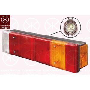 Klokkerholm Rear Left Tail Light For Iveco Daily 96-98 99463244 Klokkerholm Rear Left Tail Light For Iveco Daily 96-98 99463244