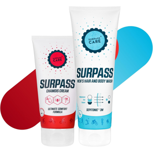 Does Not Apply Surpass Men'S Cycling Bundle Natural Anti-Chafing Chamois Cream & Magnesium En Does Not Apply Surpass Men'S Cycling Bundle Natural Anti-Chafing Chamois Cream & Magnesium En