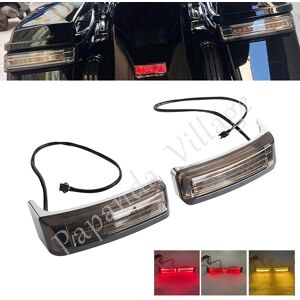 Papandacycle Rear Led Saddlebag Running Tail Light Turn Signals Lamp For Harley Touring 97-13 Papandacycle Rear Led Saddlebag Running Tail Light Turn Signals Lamp For Harley Touring 97-13