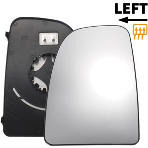 X Autohaux Car Left Side White Mirror Glass W/ Back Heated For Citroen Relay 2006-2023 X Autohaux Car Left Side White Mirror Glass W/ Back Heated For Citroen Relay 2006-2023