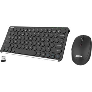 Arteck 2.4g Wireless Keyboard And Mouse Combo Ultra Compact Slim Stainless Full Arteck 2.4g Wireless Keyboard And Mouse Combo Ultra Compact Slim Stainless Full