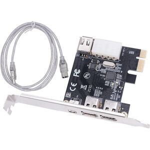 Sodial 4x(Pci-E 1x 1394 4 Port Dv Video Capture Card Firewire Card7344 Sodial 4x(Pci-E 1x 1394 4 Port Dv Video Capture Card Firewire Card7344