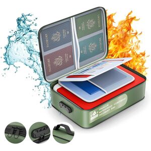 Waterproof Document Bag – Fireproof A4 Document Organizer & Storage Folder For I Waterproof Document Bag – Fireproof A4 Document Organizer & Storage Folder For I