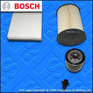 Bosch Service Kit For Ford Focus Mk3 1.6 Ti-Vct Oil Air Cabin Filters (2010-2012) Bosch Service Kit For Ford Focus Mk3 1.6 Ti-Vct Oil Air Cabin Filters (2010-2012)