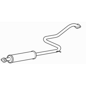 Premium Quality Centre Exhaust Middle Silencer For Nissan Primera Sr20di 2.0 (1991-1994) Premium Quality Centre Exhaust Middle Silencer For Nissan Primera Sr20di 2.0 (1991-1994)