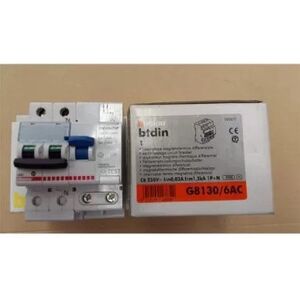Bticino Spa Bticino Differential Magnetothermal Ac 1p N 6a 4.5ka 30ma 0.03a G8130//6ac Salv Bticino Spa Bticino Differential Magnetothermal Ac 1p N 6a 4.5ka 30ma 0.03a G8130//6ac Salv