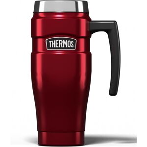 Thermos Stainless King Red Travel Mug (470ml), Reusable Insulated Stainless Ste Thermos Stainless King Red Travel Mug (470ml), Reusable Insulated Stainless Ste