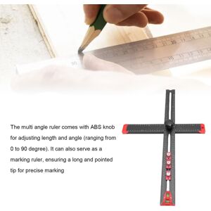 4 In 1 Drilling Positioning Ruler 60cm Adjustable Multi Angle T Square With 3 Sl 4 In 1 Drilling Positioning Ruler 60cm Adjustable Multi Angle T Square With 3 Sl