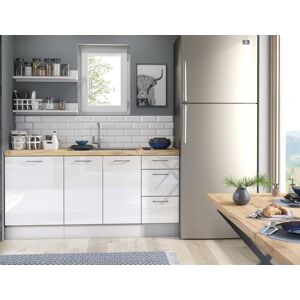 Impact Furniture Kitchen Cabinets Base Units Sink Cupboard White Gloss Kitchenette 180cm Set Ella Impact Furniture Kitchen Cabinets Base Units Sink Cupboard White Gloss Kitchenette 180cm Set Ella