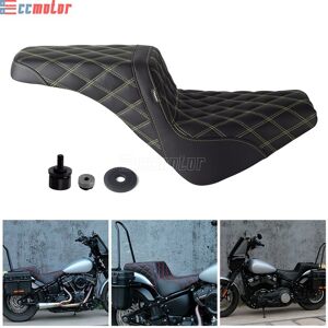 Ccmotor2021 For '18-'24 Harley Softail Fxst Street Bob Fxbb Fxbbs Club Style Step 2-Up Seat Ccmotor2021 For '18-'24 Harley Softail Fxst Street Bob Fxbb Fxbbs Club Style Step 2-Up Seat
