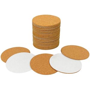 Sodial 5x(40 Pack Self-Adhesive Cork Round 3.5 Inch Backing Sheets Cork Coasters3563 Sodial 5x(40 Pack Self-Adhesive Cork Round 3.5 Inch Backing Sheets Cork Coasters3563