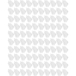 Sodial 3x(100pcs Triangle Cheesecake Boxes Cake Box Triangle Pie Holders9977 Sodial 3x(100pcs Triangle Cheesecake Boxes Cake Box Triangle Pie Holders9977