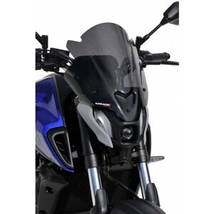 Yamaha Mt07 - 21/24 - Windscreen High Windshield Ermax Black Clear / 0602y97 Yamaha Mt07 - 21/24 - Windscreen High Windshield Ermax Black Clear / 0602y97
