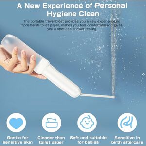 Wireless Portable Electric Handheld Toilet Sprayer Hygiene Wash Travel Bidet Set Wireless Portable Electric Handheld Toilet Sprayer Hygiene Wash Travel Bidet Set