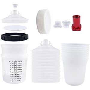 Sodial 3x(Paint Sprayer Mixing Cup Liner And System For Hvlp ,6683 Sodial 3x(Paint Sprayer Mixing Cup Liner And System For Hvlp ,6683