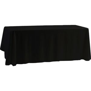 Time To Sparkle 5pcs 70 X 90 Inch (Rectangle) Black Polyester Table Cloths Cover Time To Sparkle 5pcs 70 X 90 Inch (Rectangle) Black Polyester Table Cloths Cover
