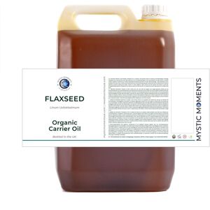 Mystic Moments Flaxseed (Linseed) Carrier Oil - 100% Pure - 5 Litre Mystic Moments Flaxseed (Linseed) Carrier Oil - 100% Pure - 5 Litre