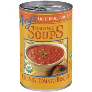 Organic Chunky Tomato Bisque Soup 14.5 Oz(Case Of 12) By Amys Organic Chunky Tomato Bisque Soup 14.5 Oz(Case Of 12) By Amys