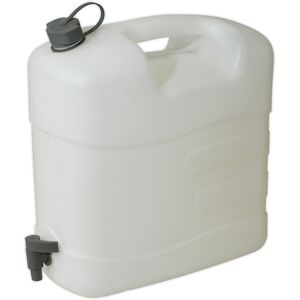 Fluid Container 20l With Tap - Sealey Wc20t New Fluid Container 20l With Tap - Sealey Wc20t New