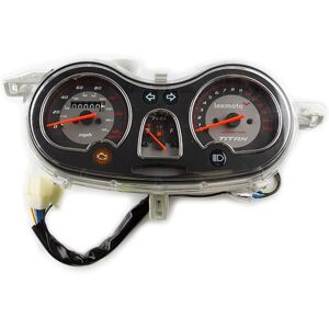Cmpo Speedo Assembly With Lexmoto Logo Black For Zn125t-8f, Rxl125 Mph Waterproof Cmpo Speedo Assembly With Lexmoto Logo Black For Zn125t-8f, Rxl125 Mph Waterproof