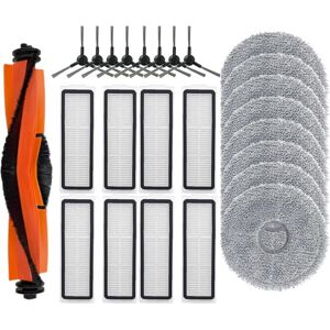 Sodial 2x(For Omni M30 D102 Robot Vacuum Cleaner Main Side Brush Mop Cloth6377 Sodial 2x(For Omni M30 D102 Robot Vacuum Cleaner Main Side Brush Mop Cloth6377