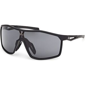 adidas Sport Sp0117 02a Matte Black 00/0/125 Man Sunglasses adidas Sport Sp0117 02a Matte Black 00/0/125 Man Sunglasses