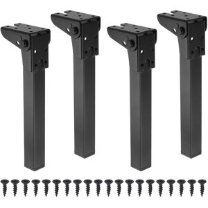 Uxcell Folding Table Legs, 4pcs 23cm(9.1") Metal Foldable Table Furniture Legs Uxcell Folding Table Legs, 4pcs 23cm(9.1") Metal Foldable Table Furniture Legs