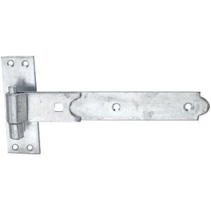 Onestopdiy New 10 X Flat Hook & Band Shed Door Hinges Galvanised 250mm X 38mm X 4.5mm - Onestopdiy New 10 X Flat Hook & Band Shed Door Hinges Galvanised 250mm X 38mm X 4.5mm -