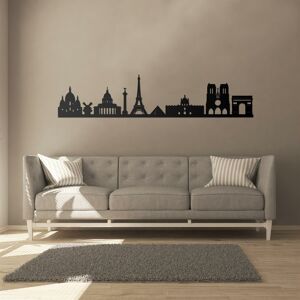 Black Country Metal Works New Paris Skyline Steel Wall Art Black Country Metal Works New Paris Skyline Steel Wall Art