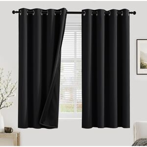 Pony Dance 100% Blackout Curtains For Bedroom - Thermal Insulated Full Blackout Pony Dance 100% Blackout Curtains For Bedroom - Thermal Insulated Full Blackout