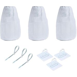 Sodial 4x(3pack Dryer Vent Lint Bags, Lint Traps For Indoor Outdoor Dryer Vents,8578 Sodial 4x(3pack Dryer Vent Lint Bags, Lint Traps For Indoor Outdoor Dryer Vents,8578