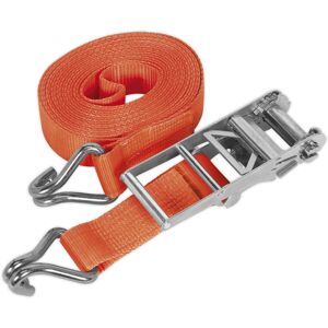Thatcable 75mm X 8m 10000kg Ratchet Tie Down Straps Set - Polyester Webbing & Steel J Hook Thatcable 75mm X 8m 10000kg Ratchet Tie Down Straps Set - Polyester Webbing & Steel J Hook