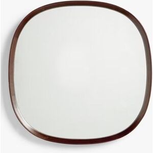 John Lewis Mid Century Retro Square Wood Wall Mirror 65 X 65cm - Walnut A John Lewis Mid Century Retro Square Wood Wall Mirror 65 X 65cm - Walnut A