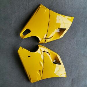Eurowagens Fit Ducati 996 748 916 998 Left Right Part Batwing Fairing Bodywork Yellow Eurowagens Fit Ducati 996 748 916 998 Left Right Part Batwing Fairing Bodywork Yellow