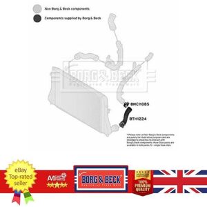 Borg & Beck Charge Air Hose For Audi A3 Vw Beetle Golf Jetta 03-17 1k0145832r Borg & Beck Charge Air Hose For Audi A3 Vw Beetle Golf Jetta 03-17 1k0145832r