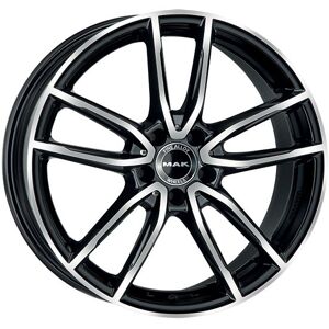Alloy Wheel Mak Evo For Mercedes-Benz Classe C 9x20 5x112 Black Mirror Had Alloy Wheel Mak Evo For Mercedes-Benz Classe C 9x20 5x112 Black Mirror Had