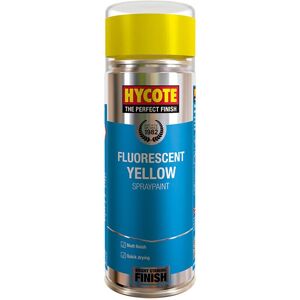 24x Hycote Fluorescent Yellow Fast Drying Aerosol Spray Paint 400ml Xuk472 Metal 24x Hycote Fluorescent Yellow Fast Drying Aerosol Spray Paint 400ml Xuk472 Metal