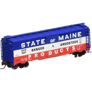 Bachmann Industries Inc. Aar 40 'Boîte Acier De Voiture Bangor Et Ar (Us Import) Bachmann Industries Inc. Aar 40 'Boîte Acier De Voiture Bangor Et Ar (Us Import)
