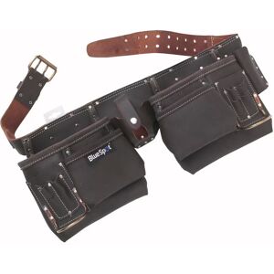 Blue Spot Tools Deluxe Oil Tanned Leather Double Tool Belt Blue Spot Tools Deluxe Oil Tanned Leather Double Tool Belt