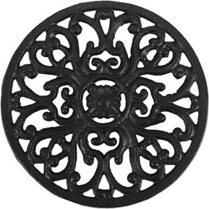 Sodial 4x(Round Cast Iron Trivet 6.7inch Iron Heat-Insulation Trivet Non-Slip9780 Sodial 4x(Round Cast Iron Trivet 6.7inch Iron Heat-Insulation Trivet Non-Slip9780