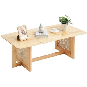Rattan Coffee Table Rectangle Rattan Coffee Table 1-Tier For Living Room Rattan Coffee Table Rectangle Rattan Coffee Table 1-Tier For Living Room