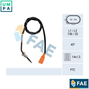 Fae Sensor Exhaust Gas Temperature 68035 For Skoda Roomster/praktik Fabia/ii/combi Fae Sensor Exhaust Gas Temperature 68035 For Skoda Roomster/praktik Fabia/ii/combi